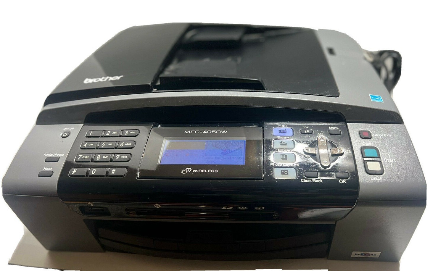 Brother MFC-490CW All-In-One Compact Printer Fax Scan Photo Printing Wireless