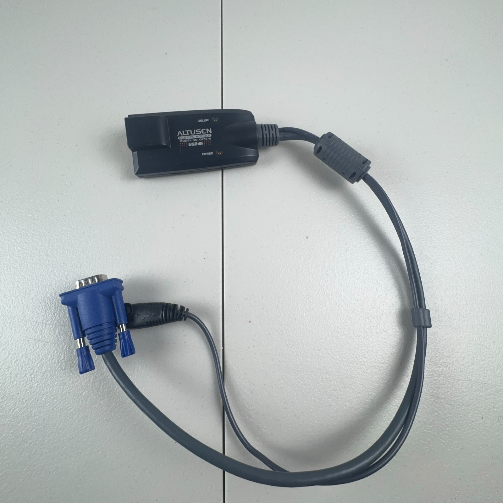 Aten KA7170 USB KVM Adapter Cable CPU Module VGA USB RJ45 Black Altusen