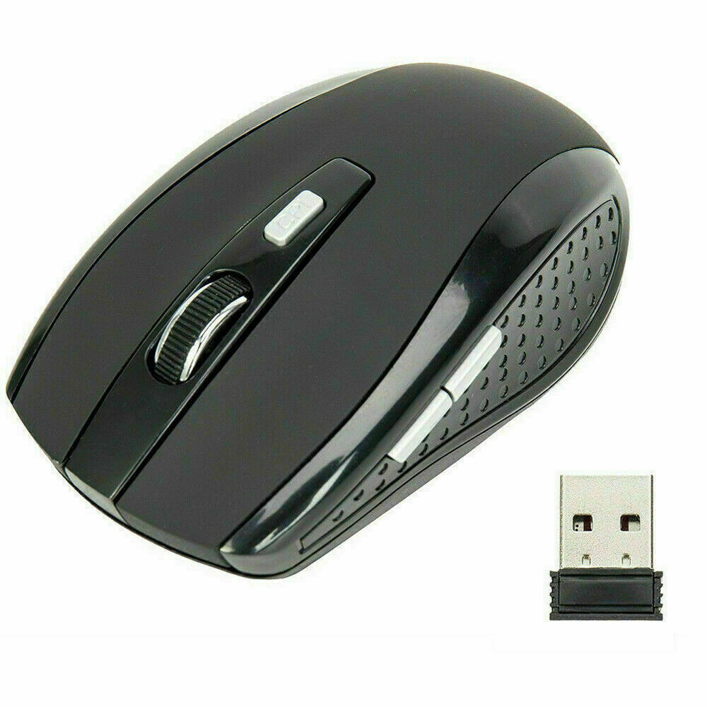 Portable  Wireless Mouse,  2.4GHz Silent with USB Receiver, Optical USB Mouse
