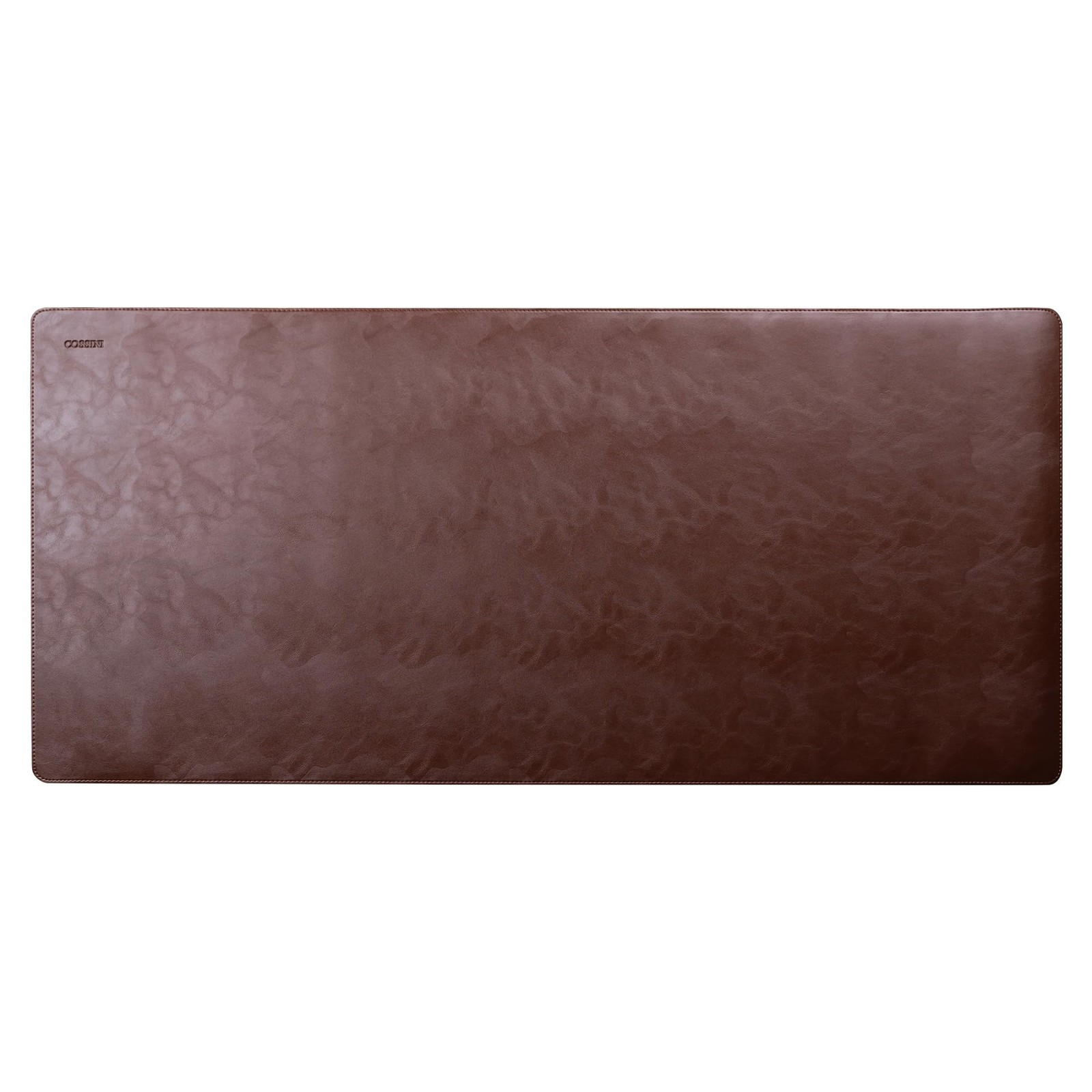 XL Desk Pad  Large Vegan Leather Desk Mat 17 x 36  Buttery Smooth Writing, Da...
