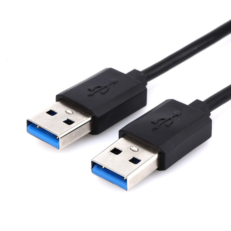 USB 3.0 A Male to A Male Cable Data Transfer Super Speed Power Charger Metal LOT