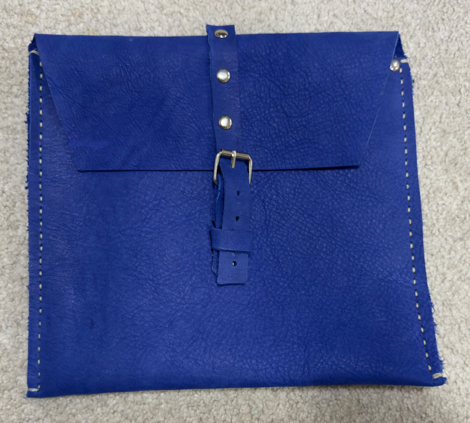 Sapphire 100% Handcrafted Genuine Leather Multi-Purpose Organizer & Portfolio