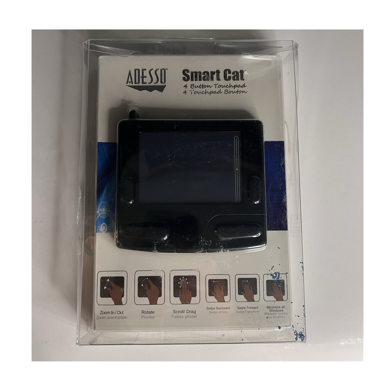 Adesso Smart Cat 4 Button Glidepoint Touchpad GP410UB