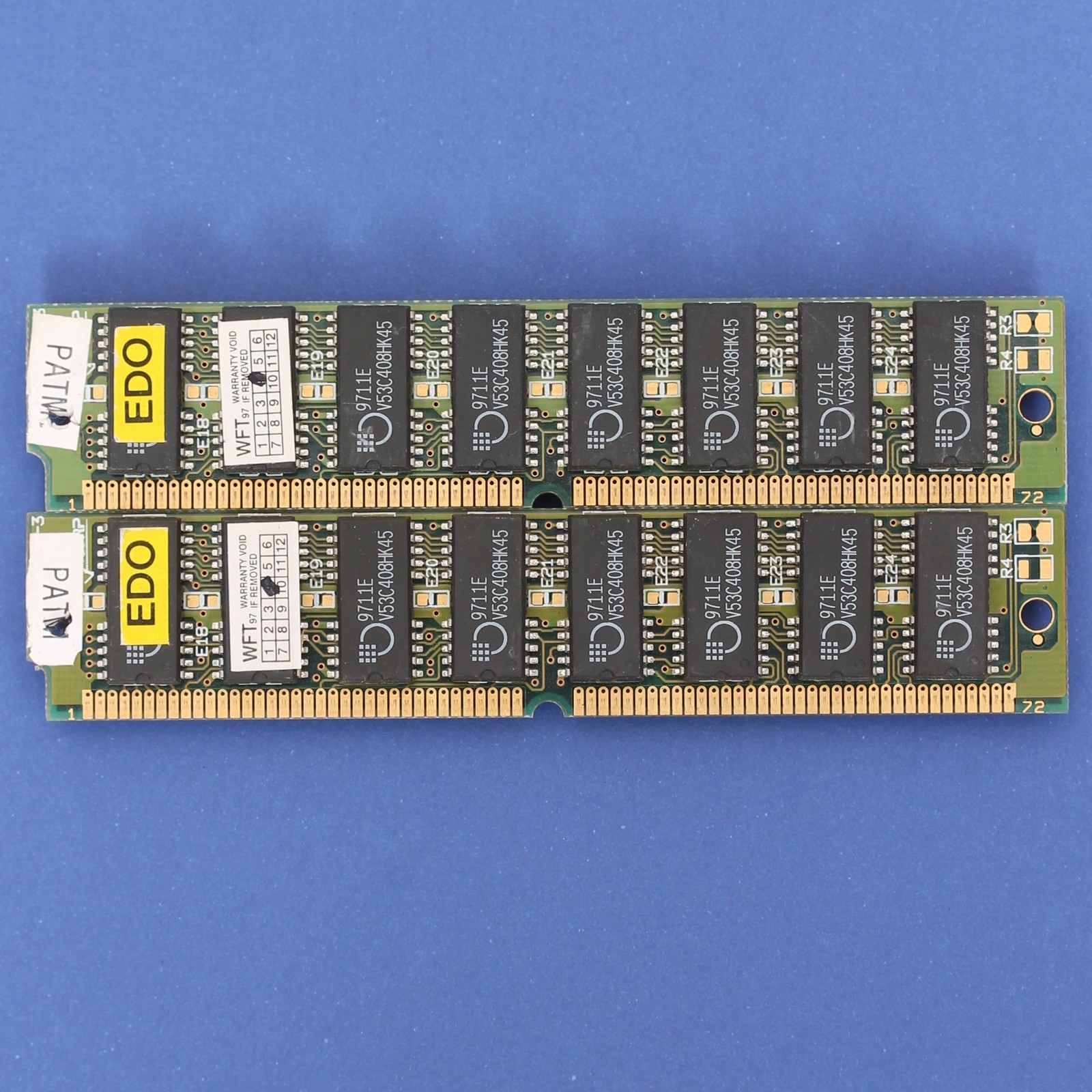 72 Pin 16MB (2x8MB) 60NS EDO SIMM Memory RAM *TESTED* Mosel-Vitelic