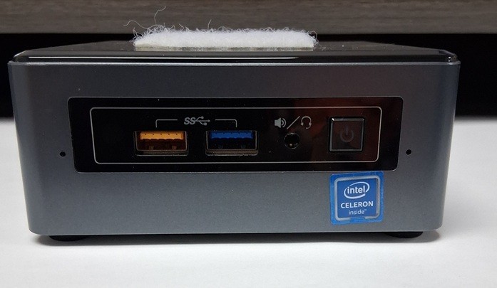 intel nuc 6cayh Mini PC Celeron J3455 1.5GHZ 4gb 128gb