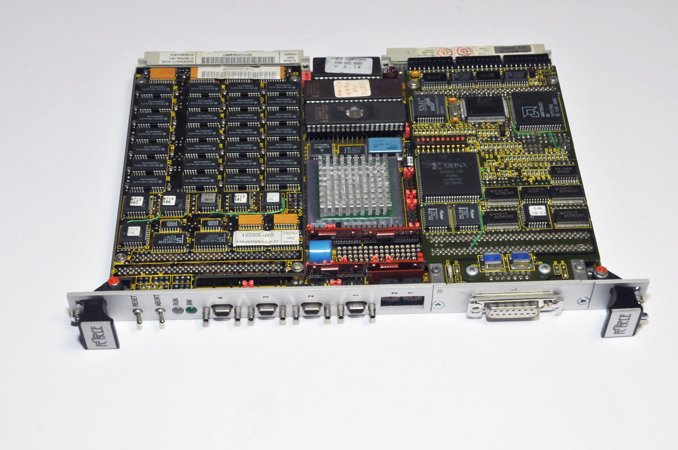 Force Computing SYS68K / CPU-40B/4-00 VME CPU Board P/N 102000   Warranty