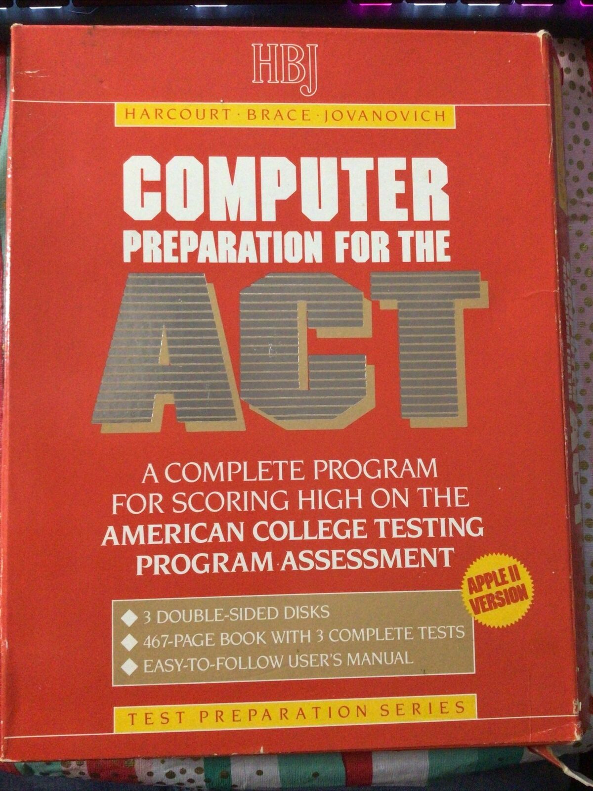 Apple 2c Computer Preparation for the ACT