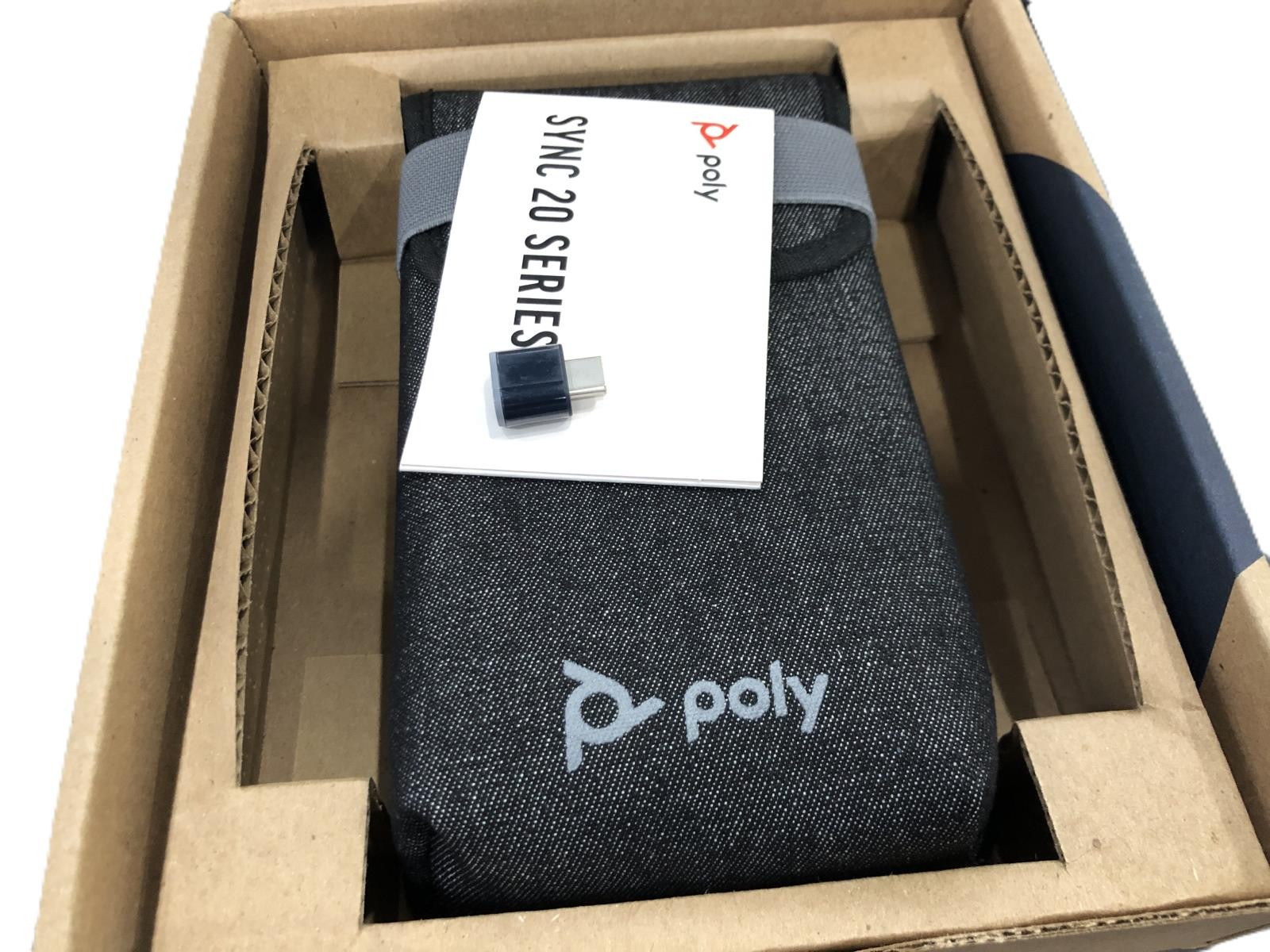 Poly Sync 20+ SPKPHN, SY20 USB-C / 772D0AA Personal Speaker - NEW Open Box