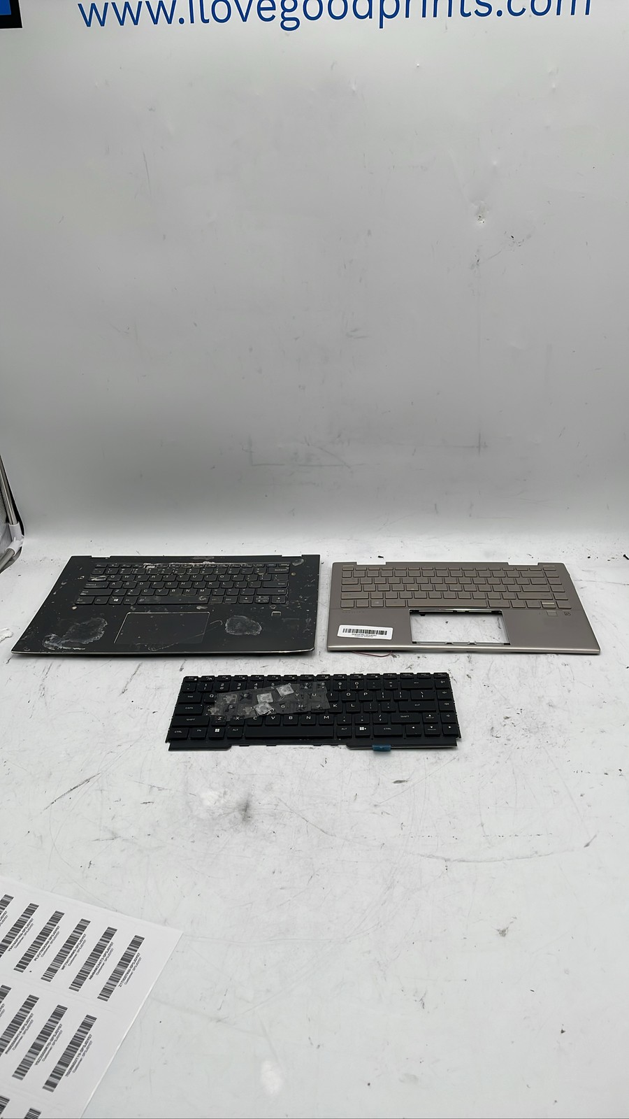 HP Pavilion Lenovo Alienware m16 08TDGJ Laptop Keyboards Palmrest PARTS Lot of 3