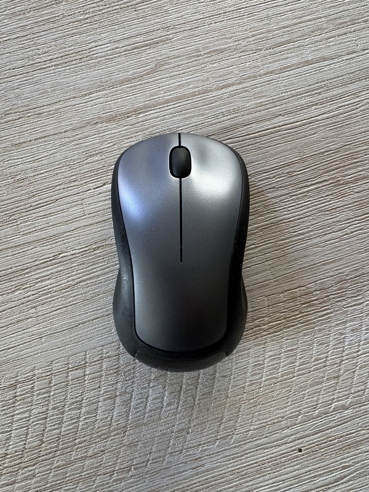 Used Wireless Logitech M310 Black and Silver Mouse with Receiver *READ DESC.*