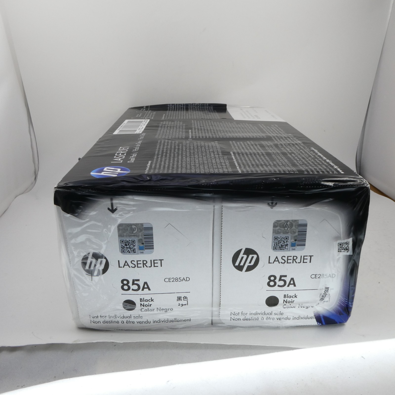 HP 85A LaserJet Dual Pack 2 Black Toner Cartridges CE285A CE285D Genuine NEW