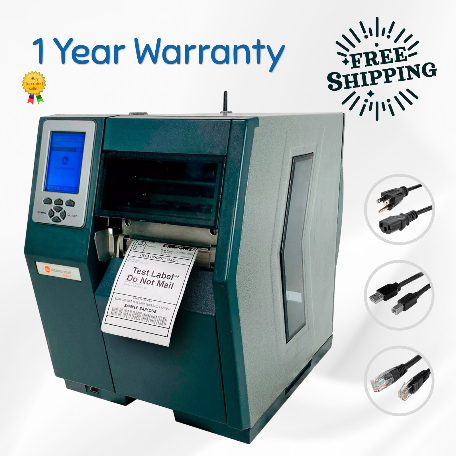 Datamax H-4212X - Thermal Transfer Barcode Label Printer Wi-Fi + 1 Year Warranty