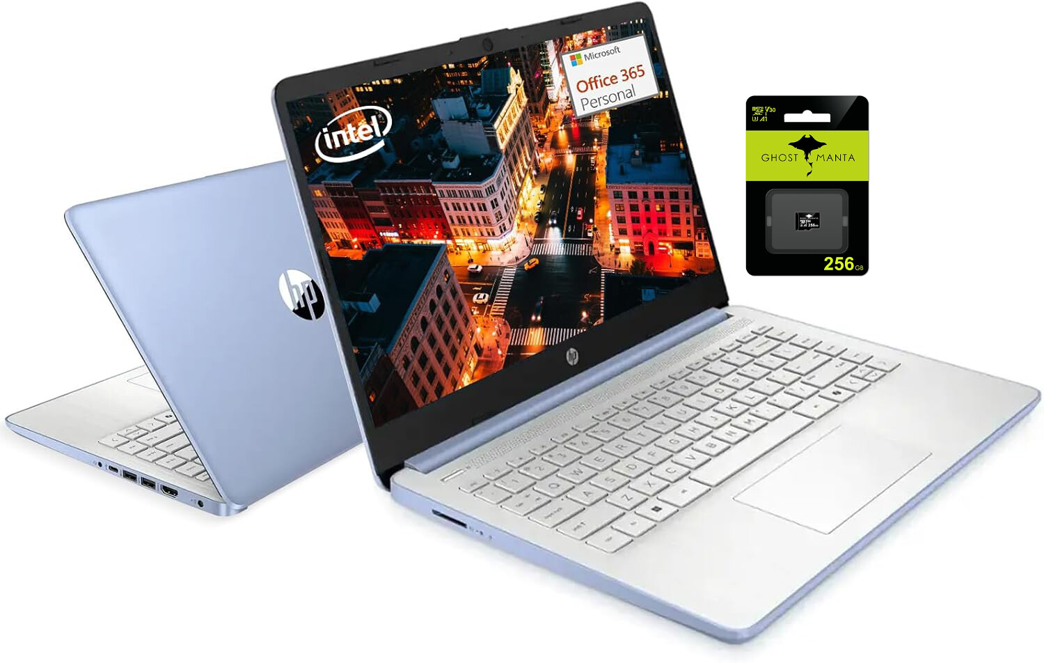 HP 2025 New Laptop Intel N150 8/16GB RAM 126/384GB Storage Wi-Fi 6 Windows 11