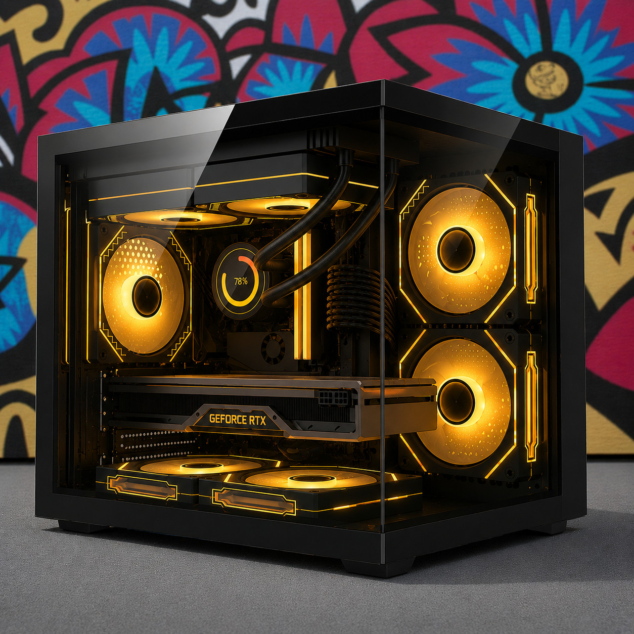 ARGB Gaming Desktop PC Intel 8th 32GB RAM 1TB SSD +1TB NVME GTX 1070 8GB Win11