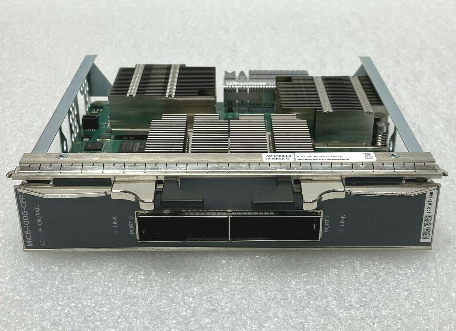 Juniper MIC6-100G-CFP2  Two 100-Gigabit Ethernet CFP2 ports