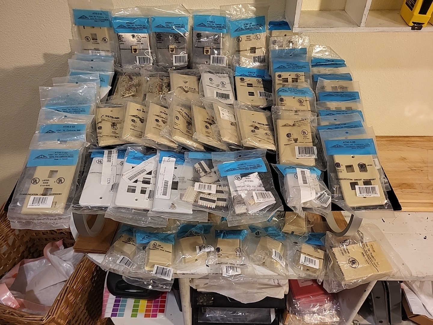 ATP Allen Tel Products Bundle Lot, Covers At 630a AT 217 8 AT 697B  53 PACKAGES
