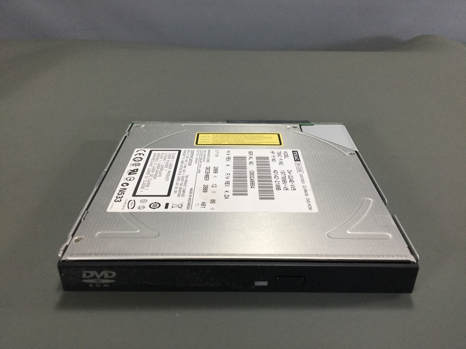 HPE DVD-ROM RX2660 RX3600 and RX6600 AD142-2100B