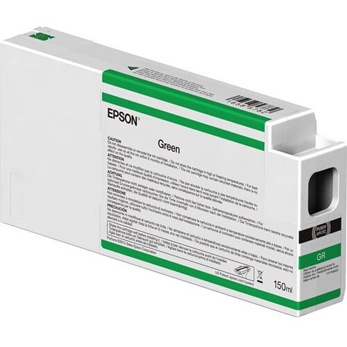 Epson T54V UltraChrome HD 150 mL Green Ink Cartridge T54VB00