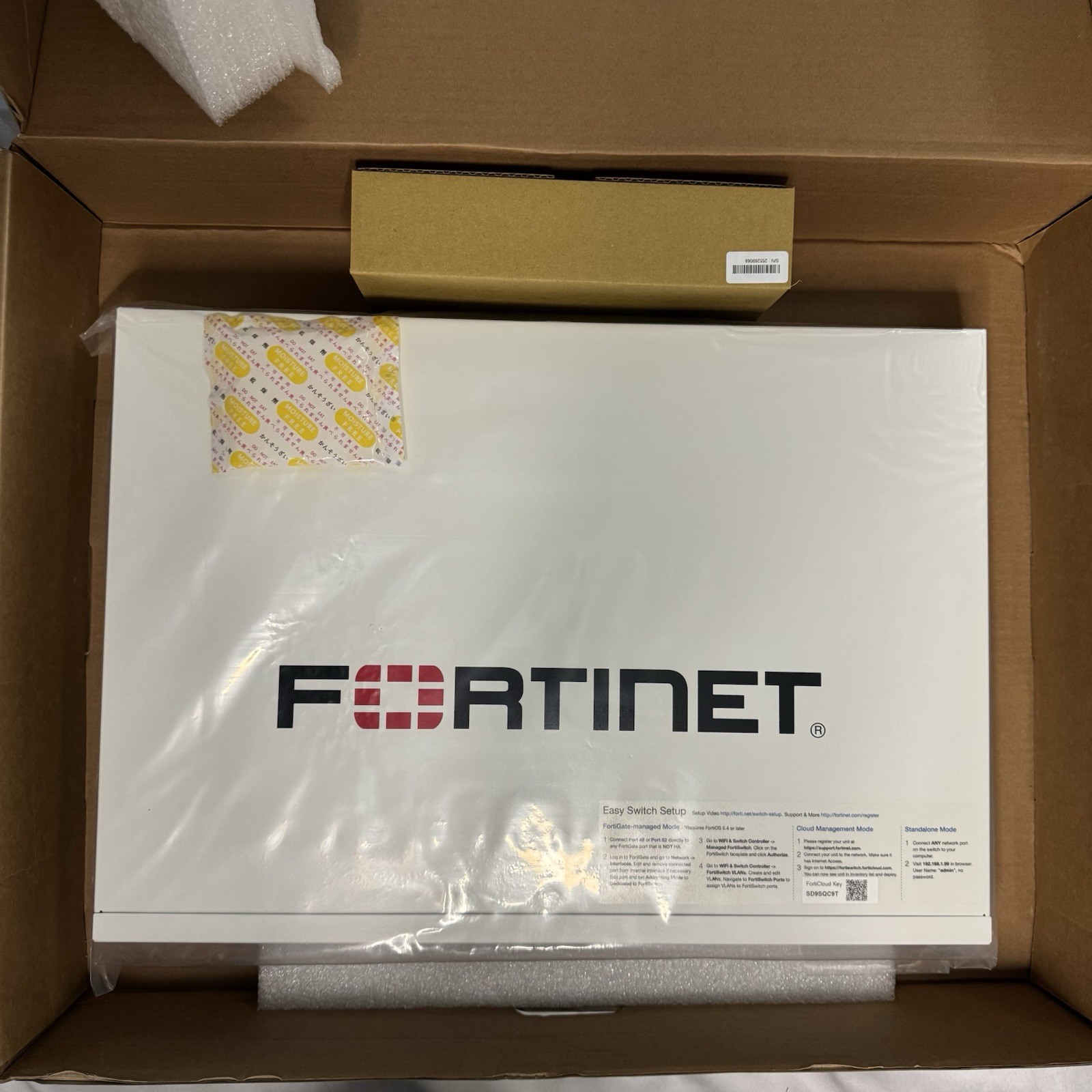 Fortinet FortiSwitch FS148FFPOE 48 Port Managed Ethernet Switch