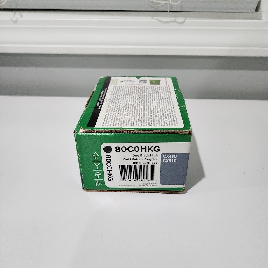 Lexmark 80C0HKG Black Toner Cartridges CX510