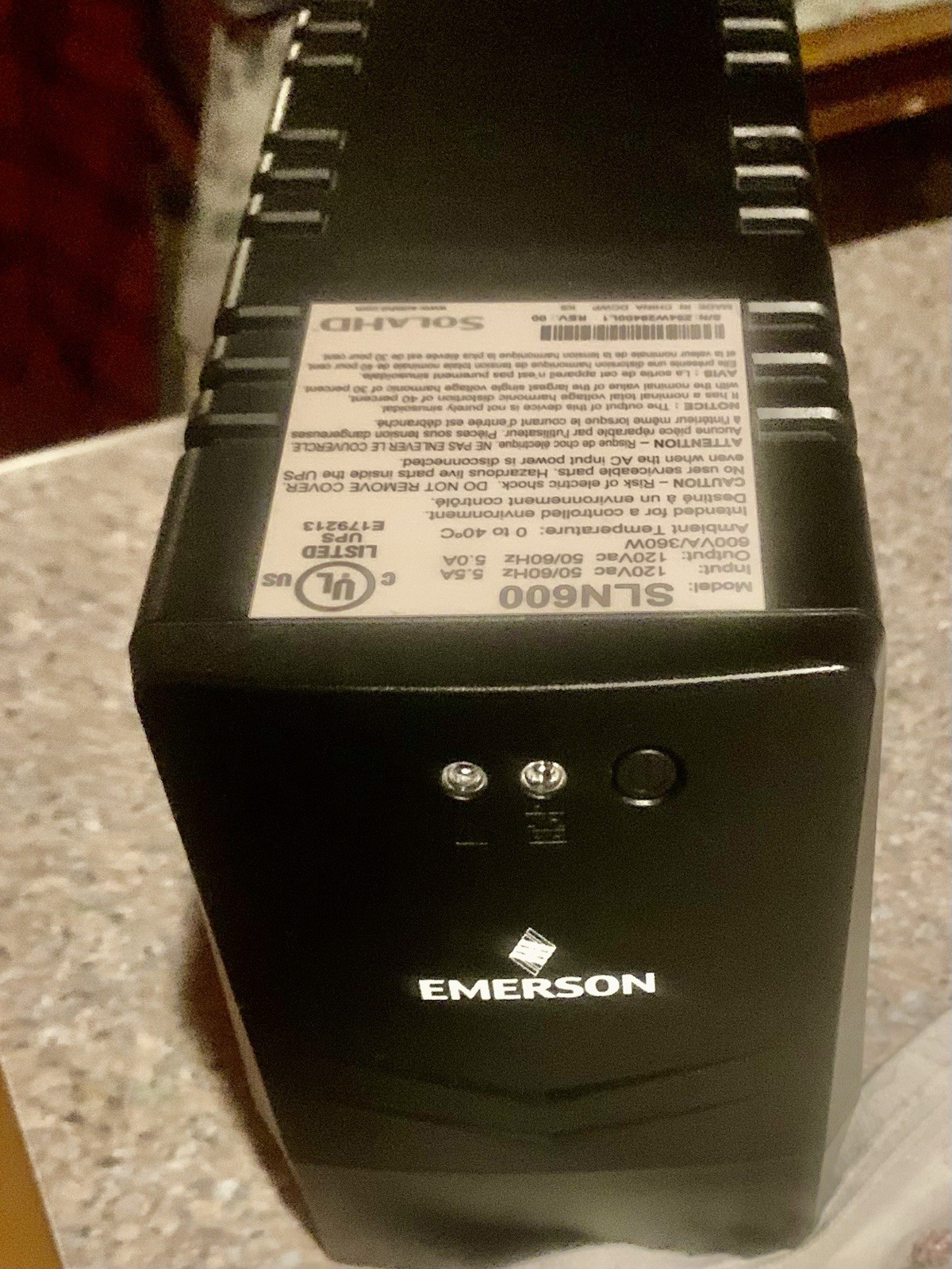 SolaHD  SLN MINI-TOWER  OFF-LINE UPS(uninterrupted Power Source)