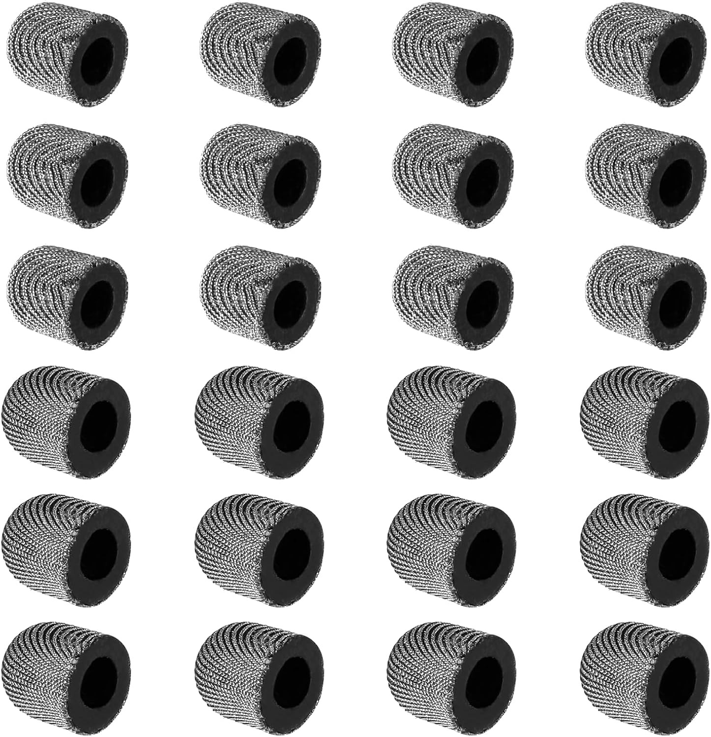24Pcs Fiber Mesh Stylus Tips Replacement Stylus Pen Tips Replaceable Touch Scree