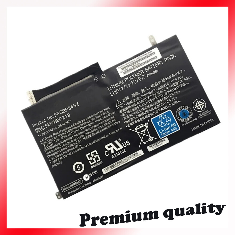 48Wh FPCBP410 FMVNBP230 FPB0304 Battery for Fujitsu LifeBook UH554 UH574