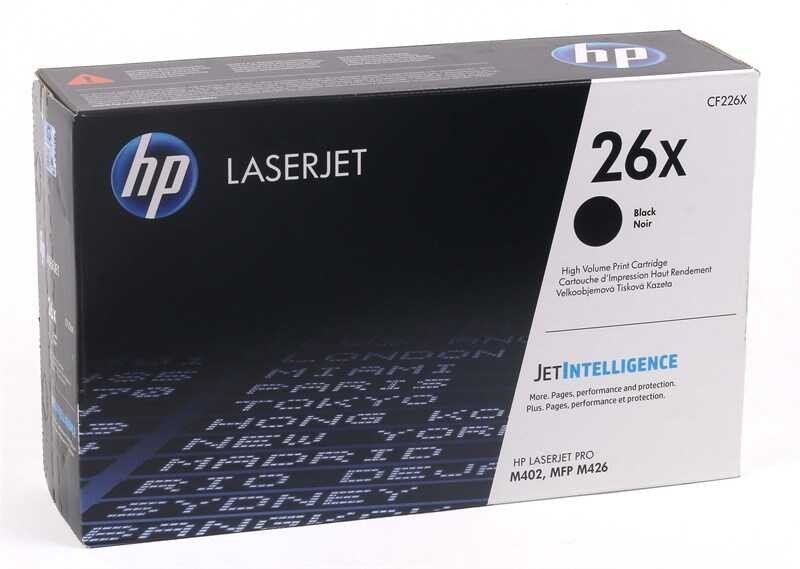 HP CF226X (26X) Black Original High-Capacity Toner - M402 / M426 (T14663)