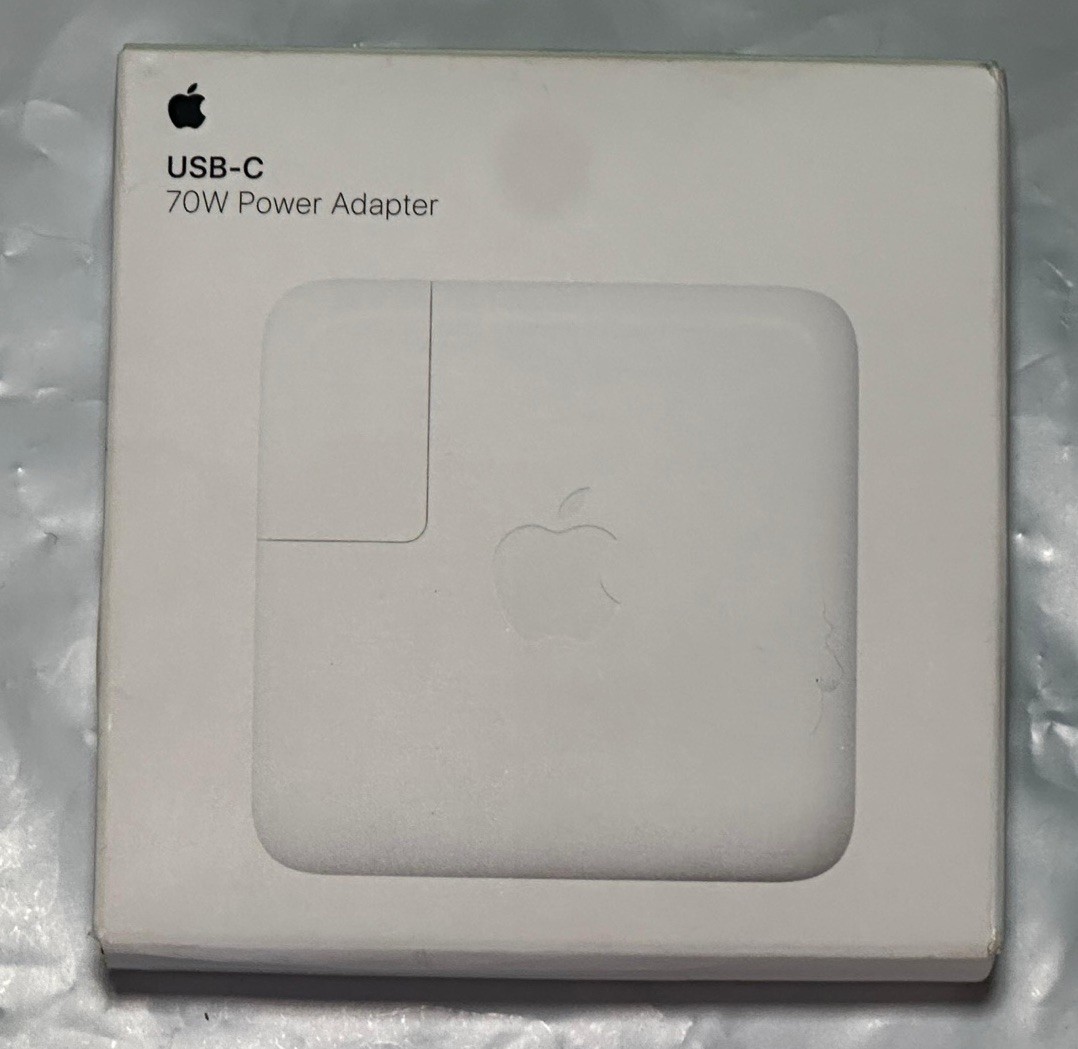 Original Apple 70W USB-C AC Power Adapter / Charger MQLN3AM/A A2743 MacBook iPad