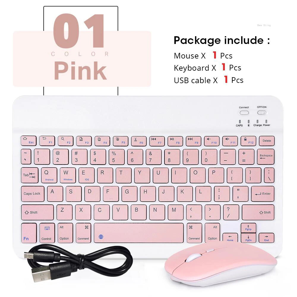 Mini Wireless Keyboard Bluetooth Keyboard for Ipad Phone Tablet Portable Bluetoo
