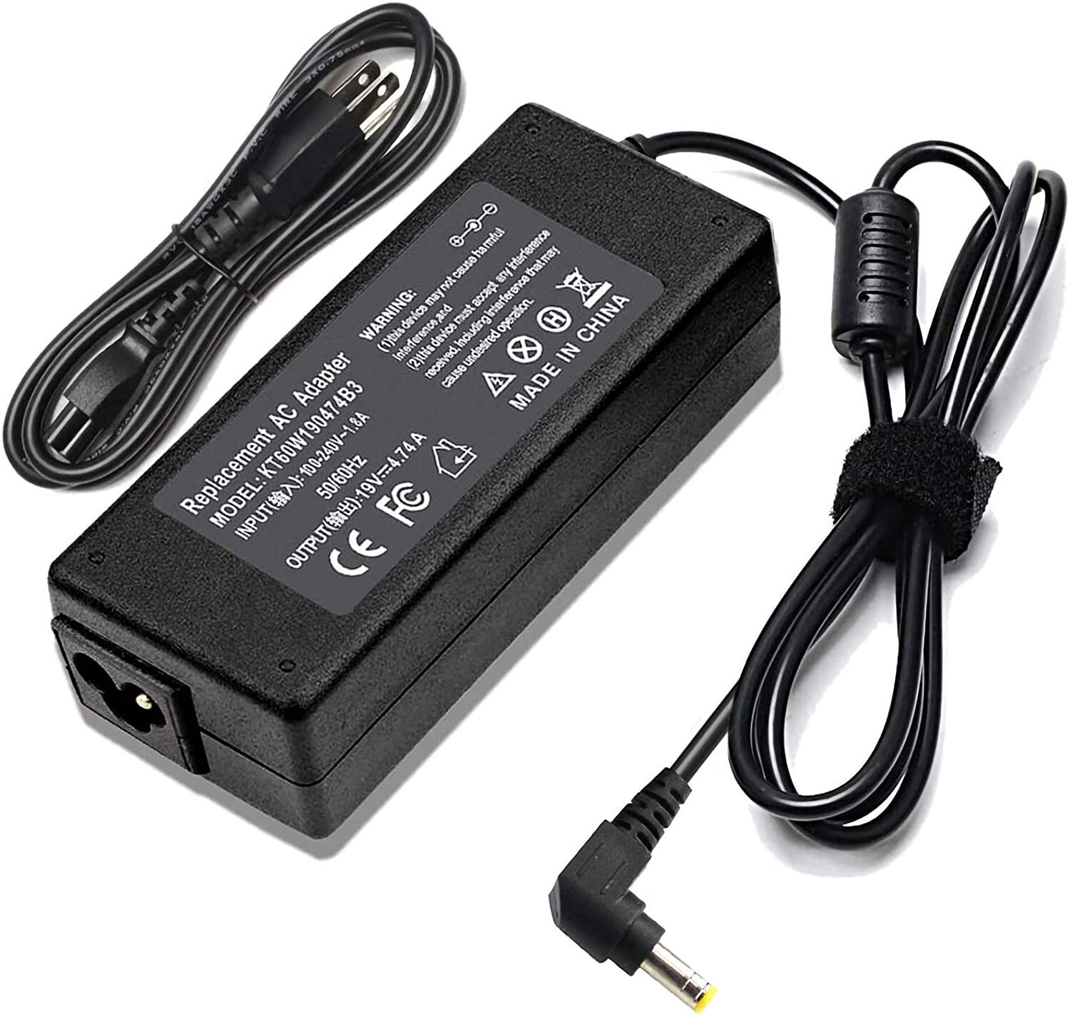 AC Adapter Charger For Toshiba Satellite L305-S5944, L305-S5945