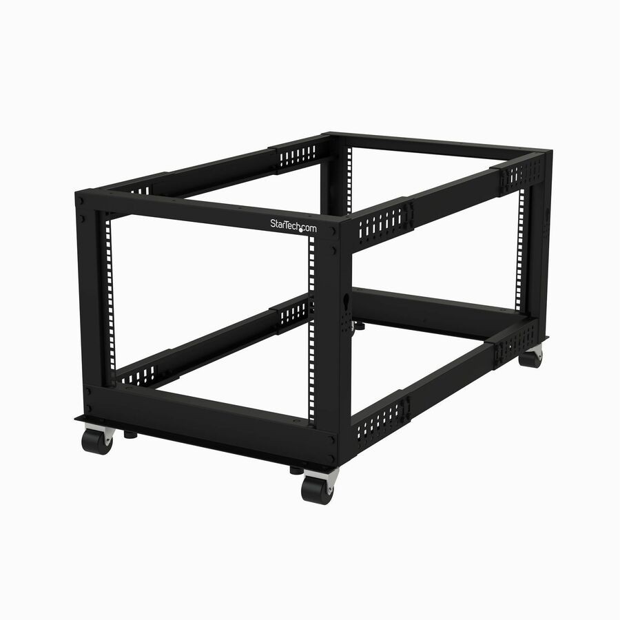 StarTech 8U 19" Open Frame Server Rack Compact 4 Post 4POSTRACK8U