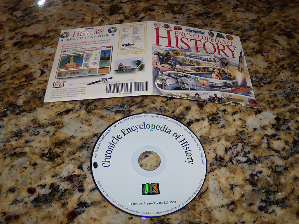 Chronicle Encyclopedia Of History Computer (PC, Program) (Near Mint)