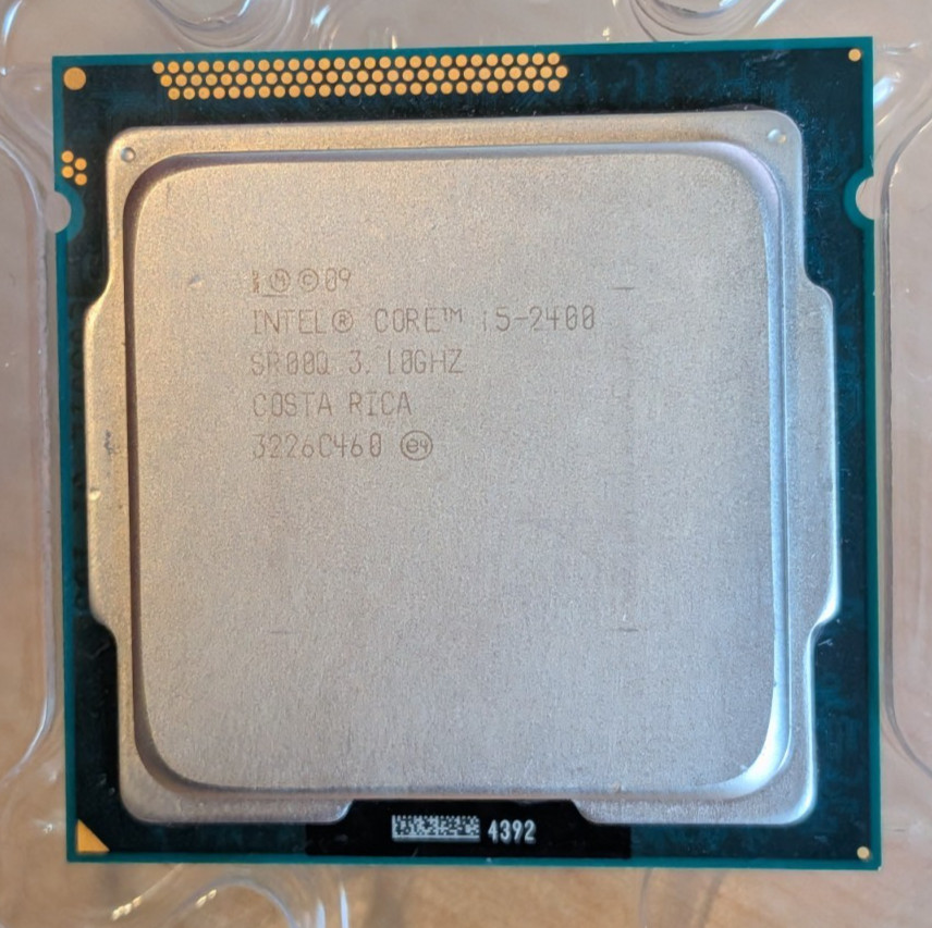 Intel Core i5-2400 3.10GHz Quad-Core LGA 1151 PC Computer CPU Processor, SR00Q