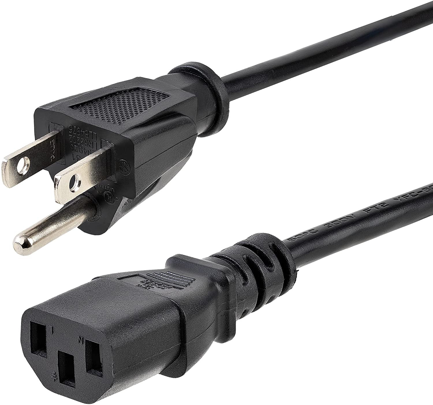 Startech Heavy Duty Power Cord, 15A 125V, 14AWG (PXT101143) 3Ft