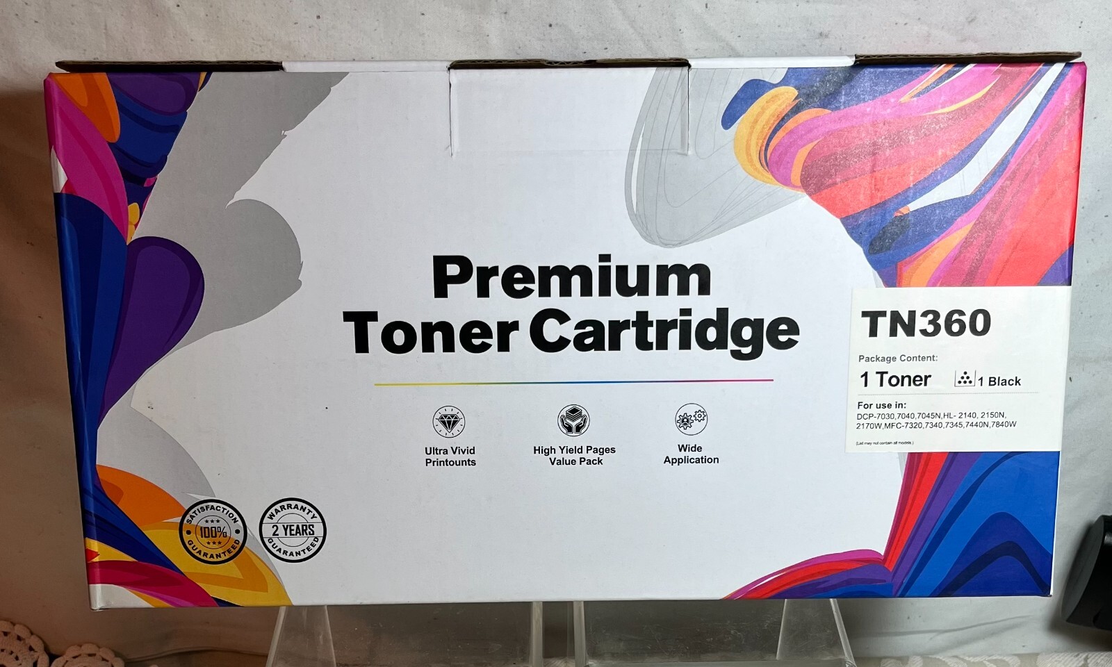 Premium Toner Cartridge TN-360 – NEW Factory Sealed
