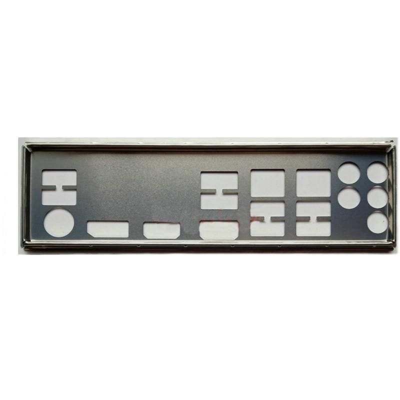 OEM I/O IO shield Backplate for ASRock H370M-ITX/AC Motherboard Rear Baffle