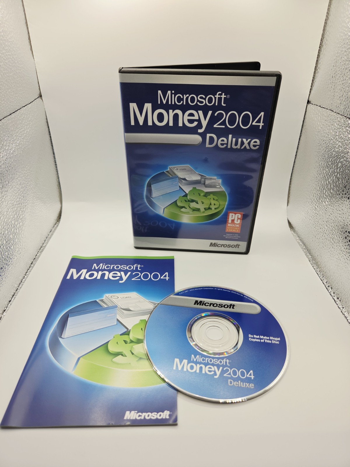 Microsoft Money 2004 Deluxe For Windows Software