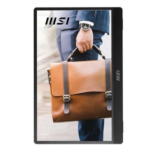 BLACK - MSI PRO MP161 E2U 16 CLASS FULL HD LED MONITOR