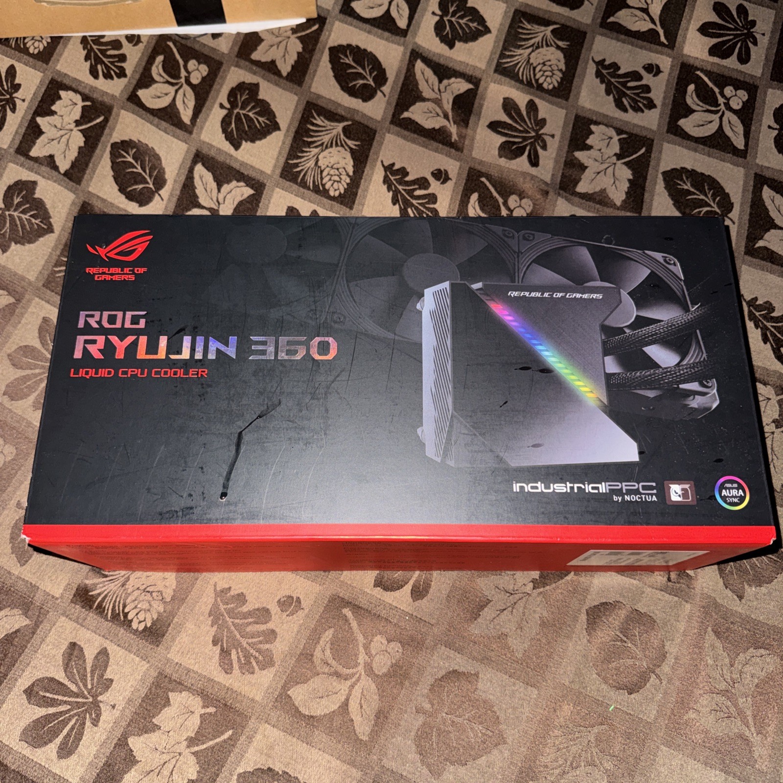 Asus ROG Ryujin 360 Cooler Used Working. Noctua fan upgrades.