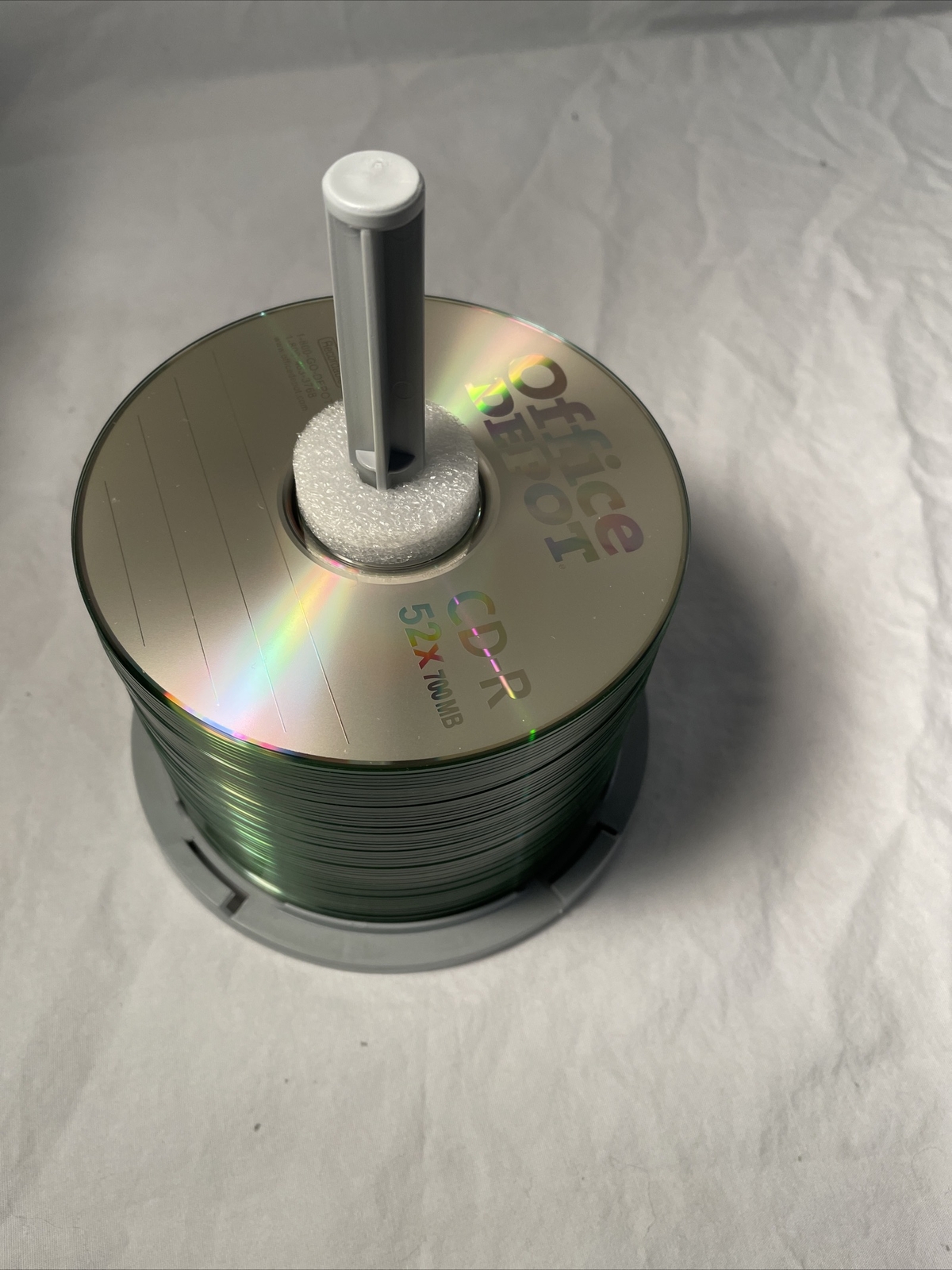 Office Depot CD-R  700mb 80min Blank Compact Disc Recording Media Brand New