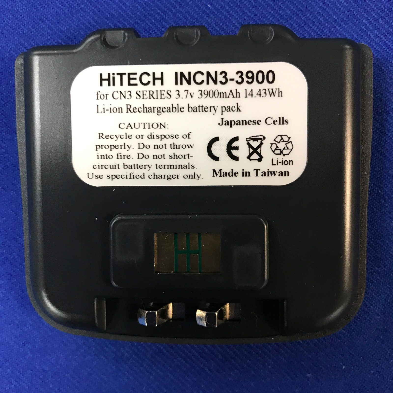 2 of Hitech Intermec/Honeywell CN3 #AB9/318-016-002*Japan Li3.9Ah14.4Wh Battery.