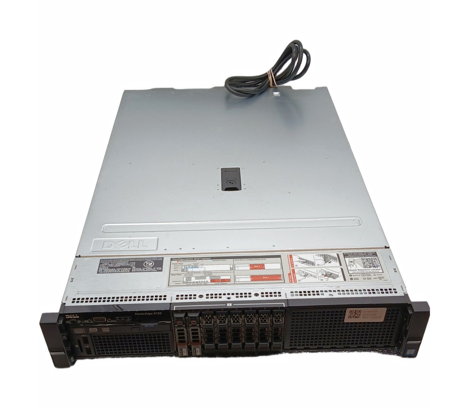 Dell PowerEdge R730 Server 2x Xeon E5-2630 V4 64GB DDR4 2TB HDD Rackmount