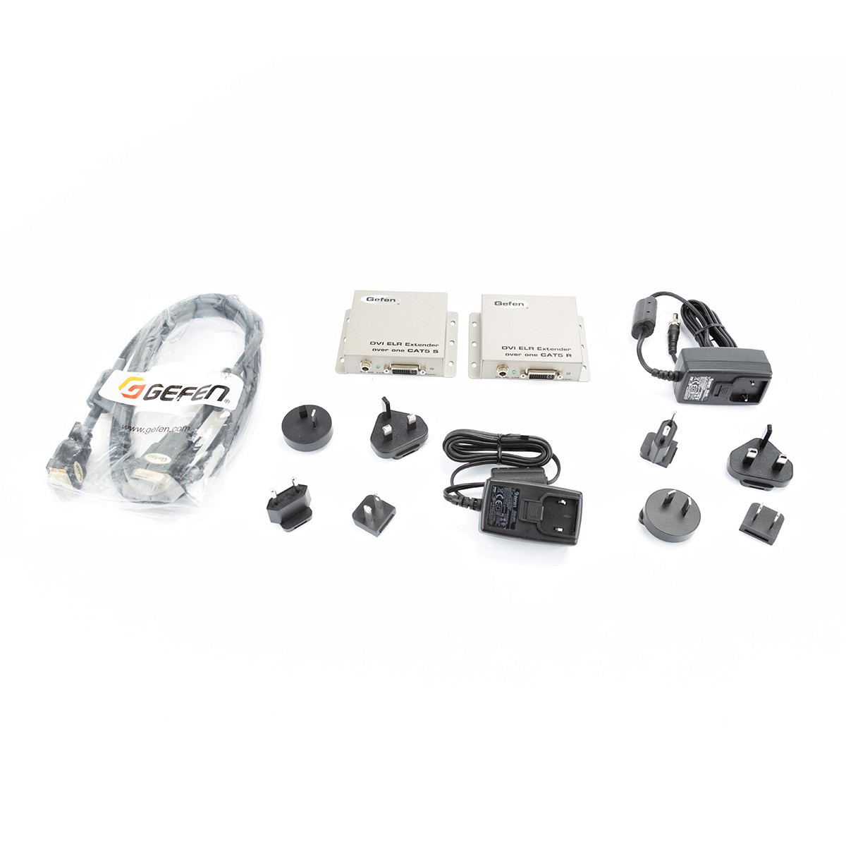 Gefen DVI ELR Extender Over One CAT-5 - SKU#2045078