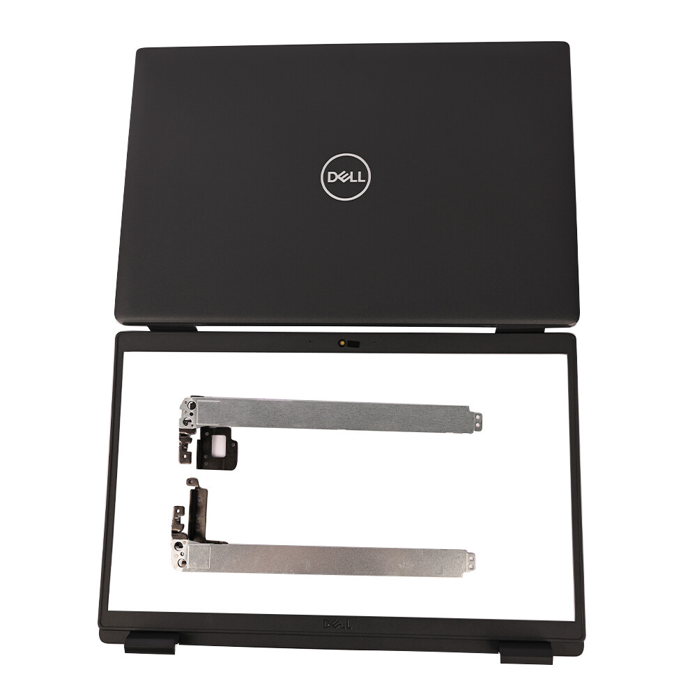 New LCD Back Cover+Front Bezel+Hinges For Dell Latitude 15 3520 E3520 017XCF US