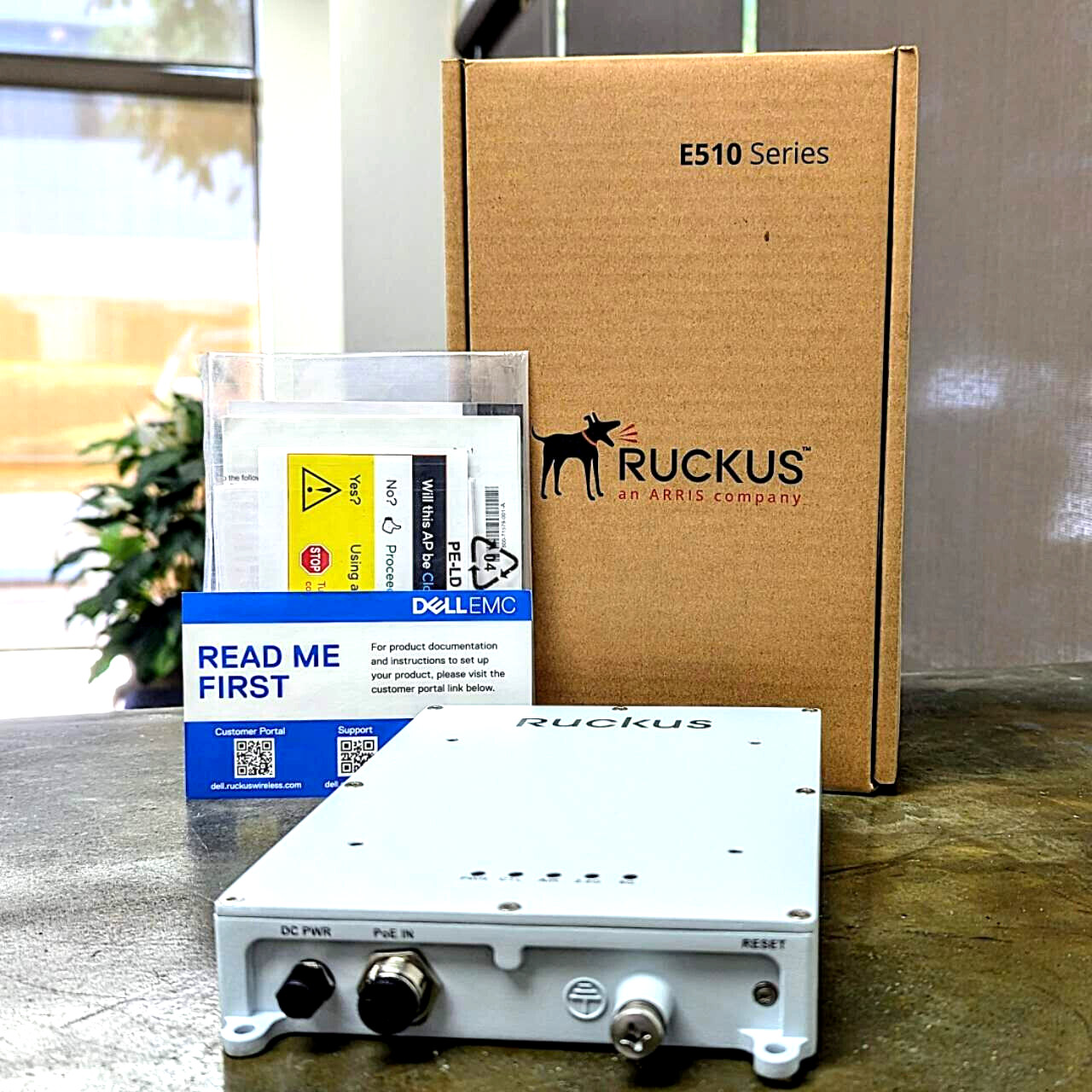 BRAND NEW RUCKUS E510 Outdoor Weather proof Wireless Access Point AP DP/N 0VV983
