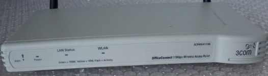 3Com OfficeConnect 11Mbps Wireless Access Point Model WL-520 - NO PSU