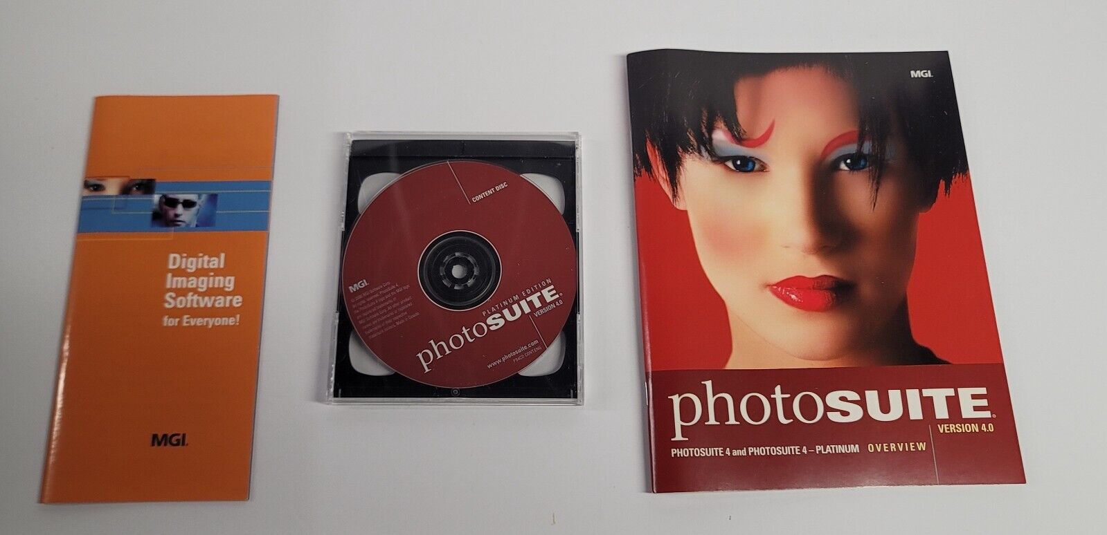 MGI PhotoSuite 4.0 Platinum Edition Web & PC Photography Made Easy