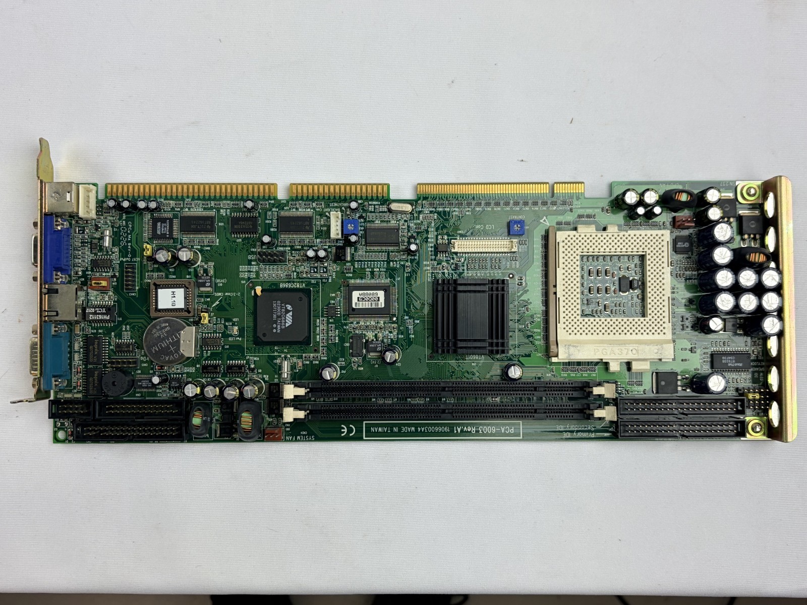 Advantech PCA-6180E PICMG 1.0 CPU Board (Faulty-No Returns Pls-for Parts Only)