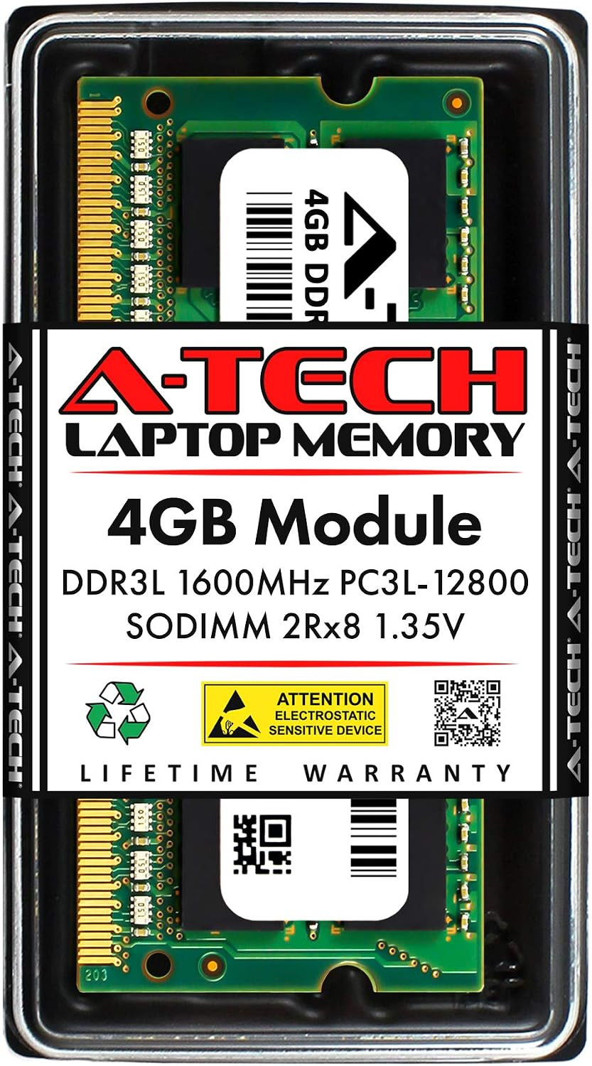 4GB RAM Replacement for CT51264BF160B | DDR3/DDR3L 1600Mhz PC3L-12800 (P